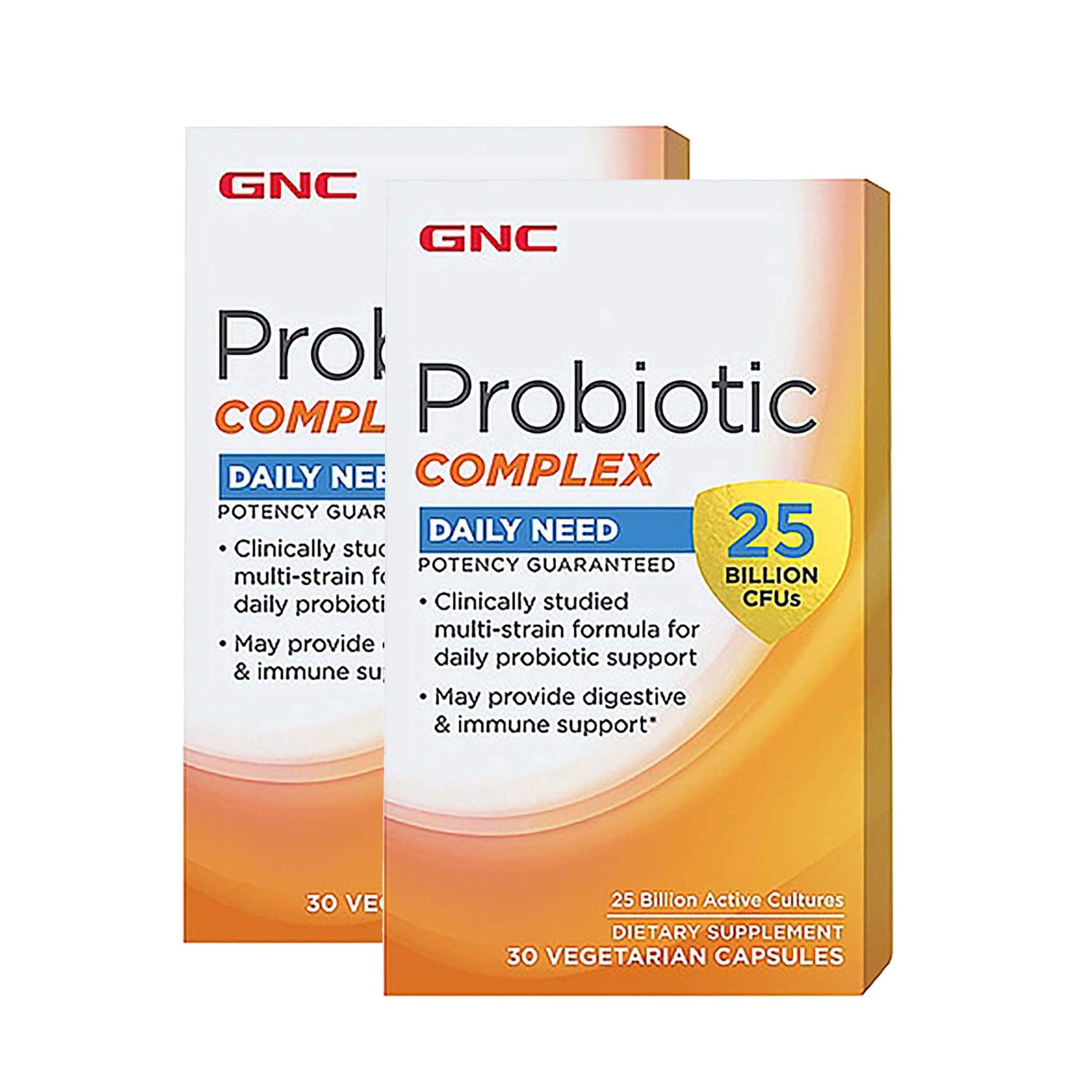 GNC Probiotic Acidophilus 60 Capsules front view