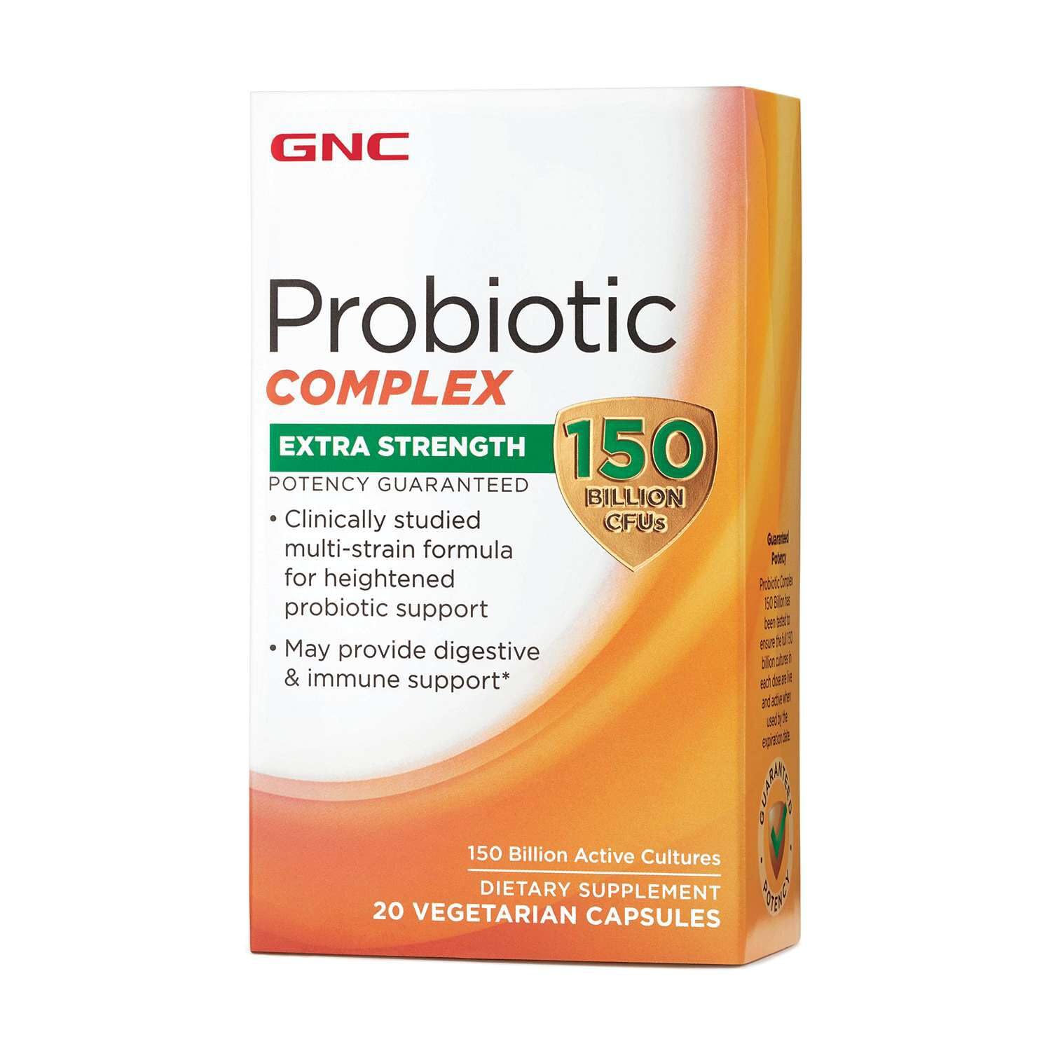GNC Probiotic Complex Extra Strength front view of packaging