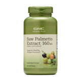 GNC Saw Palmetto Herbal Supplement 160mg front view