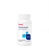 GNC Selenium 100 mcg dietary supplement bottle front view