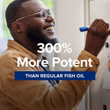 GNC Triple Strength Fish Oil 1000mg side view showing packaging