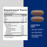 GNC Triple Strength Fish Oil Plus Krill Oil softgels close-up