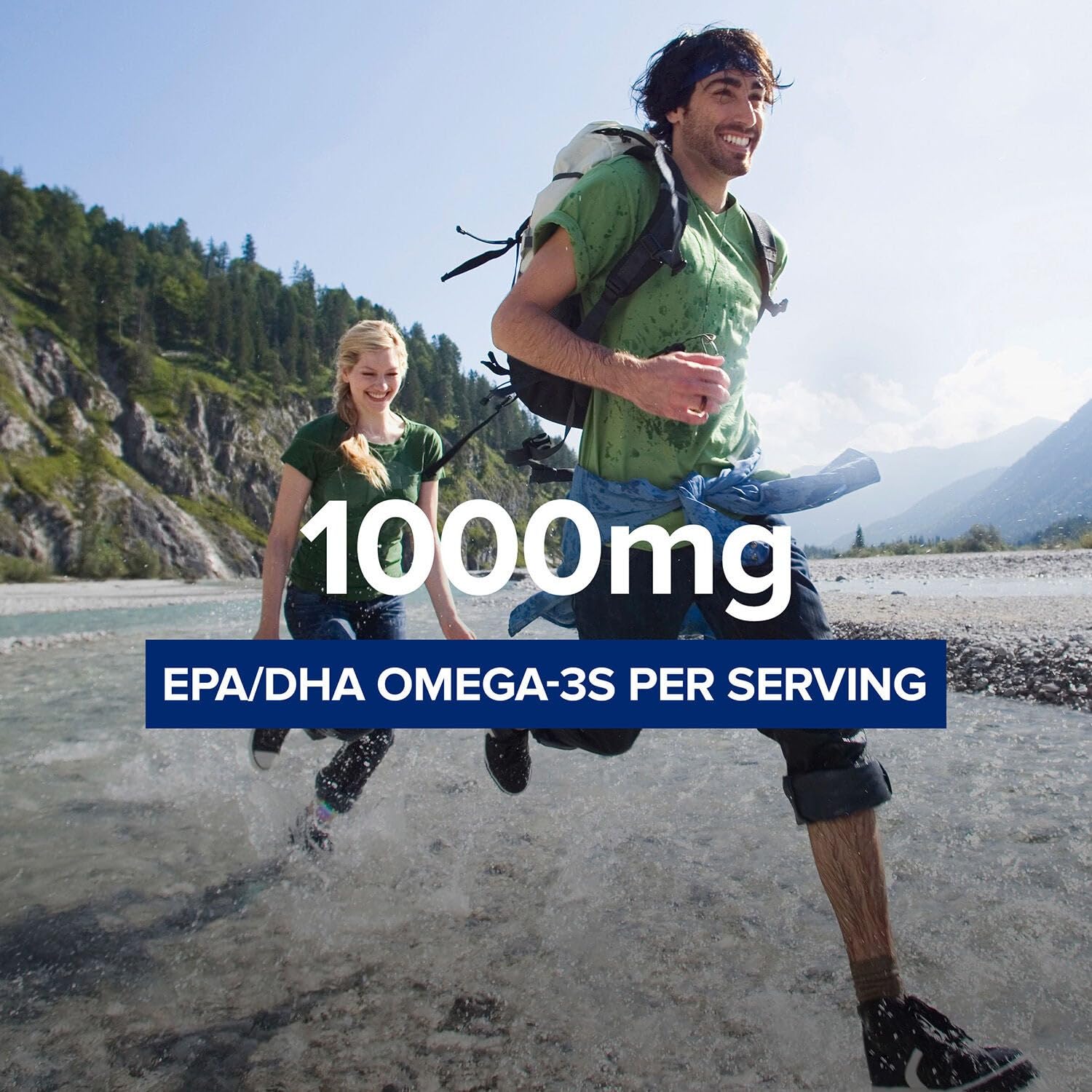 GNC Triple Strength Fish Oil softgel capsules close-up