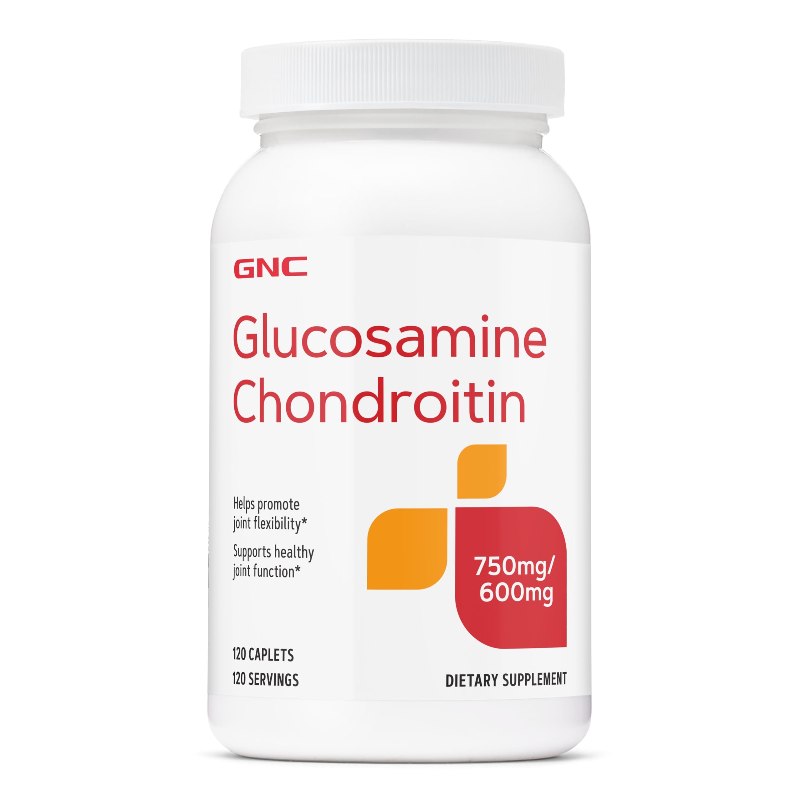 GNC Triple Strength Glucosamine Chondroitin front view of packaging
