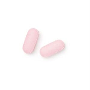 GNC Vitamin B-12 1000mcg vegetarian caplets close-up