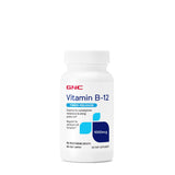 GNC Vitamin B-12 1000mcg vegetarian caplets front view