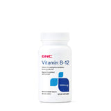GNC Vitamin B-12 500mcg supplement front view