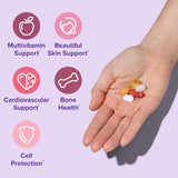 GNC Women's Multivitamin 5-In-1 Nutrition displayed with other supplements
