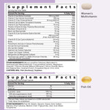 GNC Women's Multivitamin 64g back view