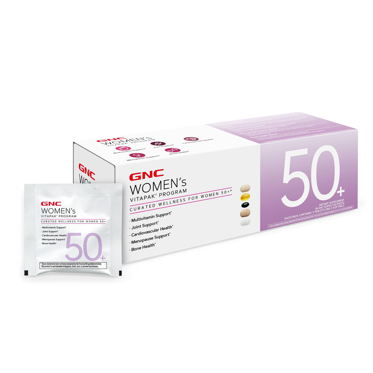 GNC Women's Multivitamin 64g front view