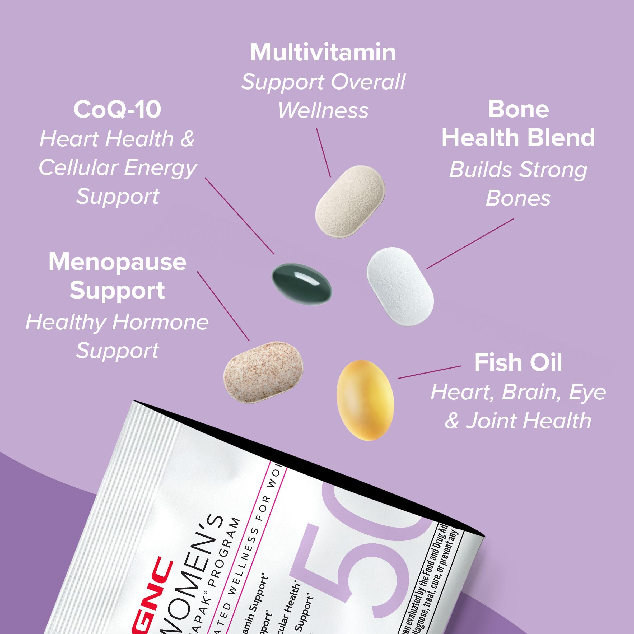 GNC Women's Multivitamin 64g lifestyle scene