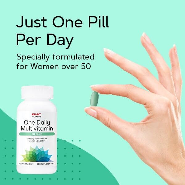 GNC Women's One Daily Multivitamin Essentials bottle side view