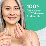 GNC Women's One Daily Multivitamin Essentials bottle with measuring spoon