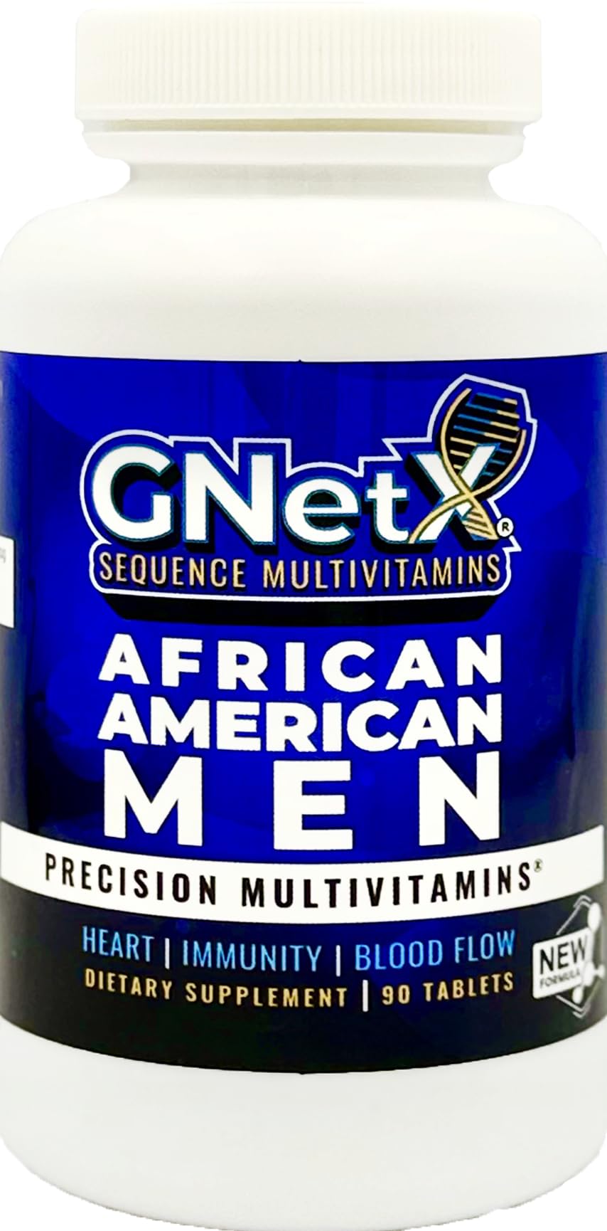 GNetX Multivitamins bottle front view with 191g label