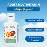 Go Healthy Natural Liquid Multivitamin 590g with measuring spoon
