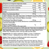 Go Healthy Natural Liquid Multivitamin for Kids 454g in a glass