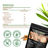 Go Nutra Cat's Claw Powder 227g nutritional information