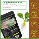 Go Nutra Dandelion Root Powder 227g scoop for serving