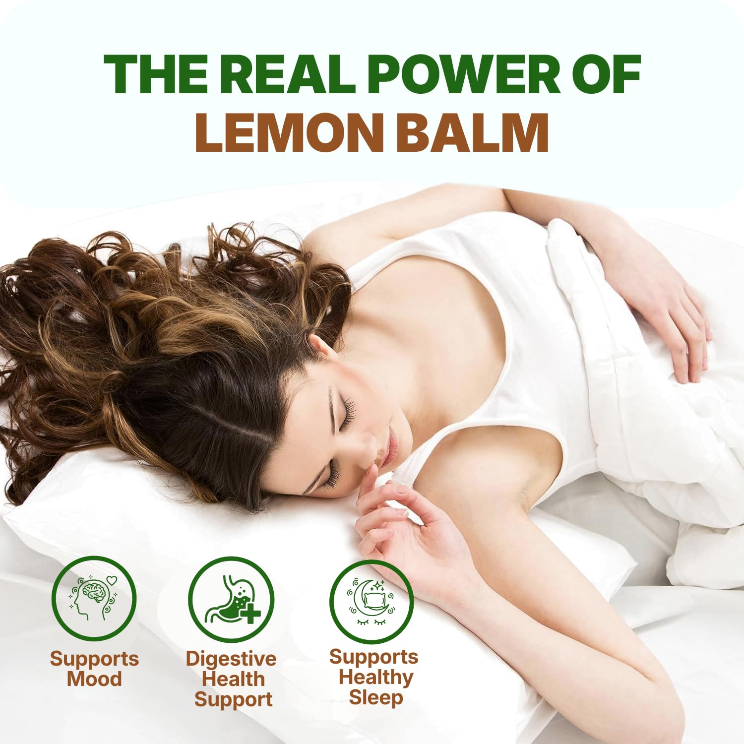 Go Nutra Lemon Balm powder packaging side view