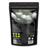 Go Nutra Spirulina Organic Tablets 380g front view