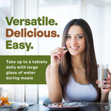Go Nutra Spirulina Organic Tablets 380g ingredients list