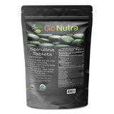 Go Nutra Spirulina Organic Tablets 380g nutritional information