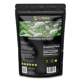 Go Nutra Valerian Powder 227g front view with packaging