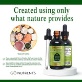 Go Nutrients Iodine Tincture 1oz dropper close-up