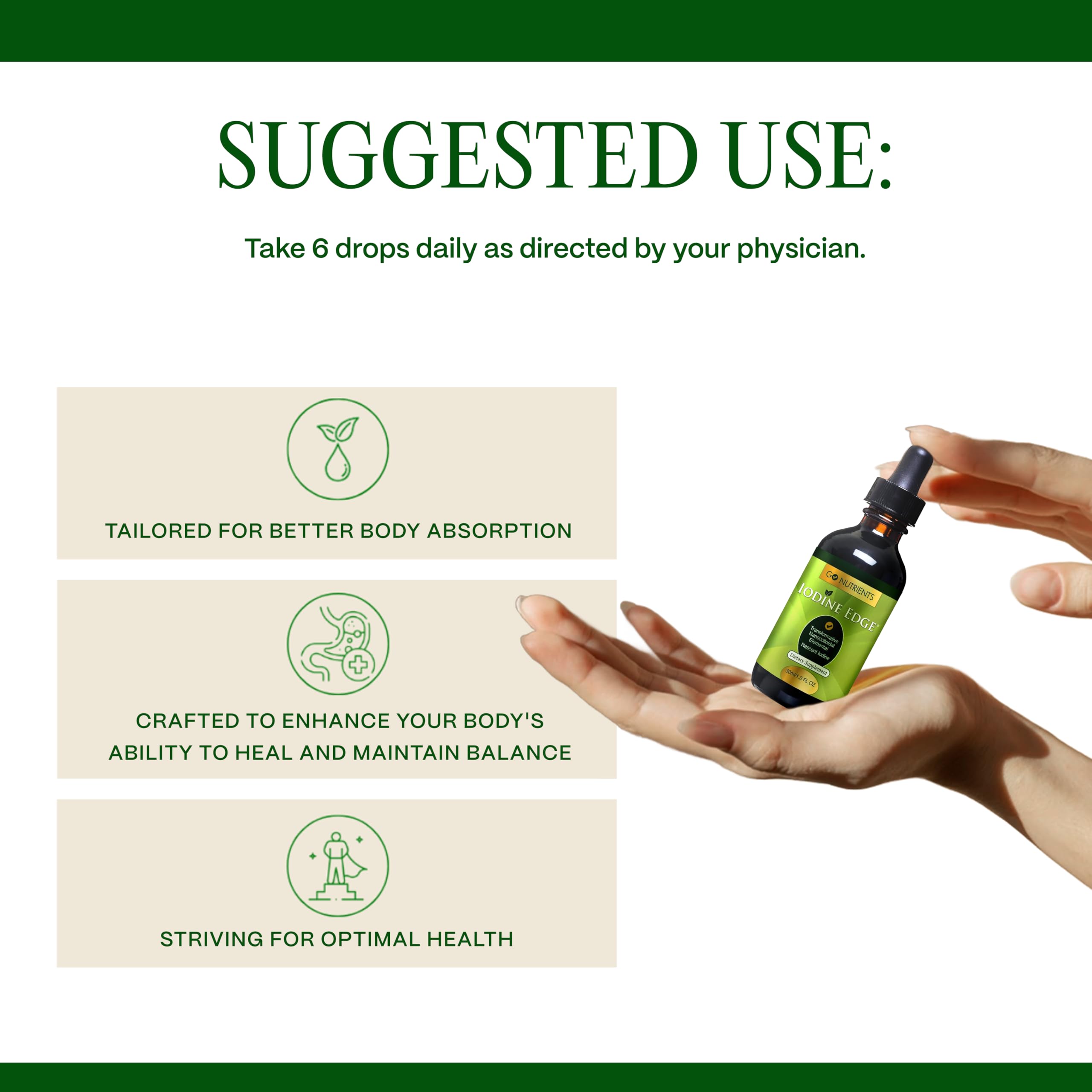 Go Nutrients Iodine Tincture 1oz lifestyle scene