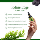 Go Nutrients Iodine Tincture 1oz side view