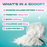 GOBIOTIX Collagen Peptides mixed in a smoothie