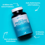 GOBIOTIX Complete Probiotic Multivitamin 30 capsules side view