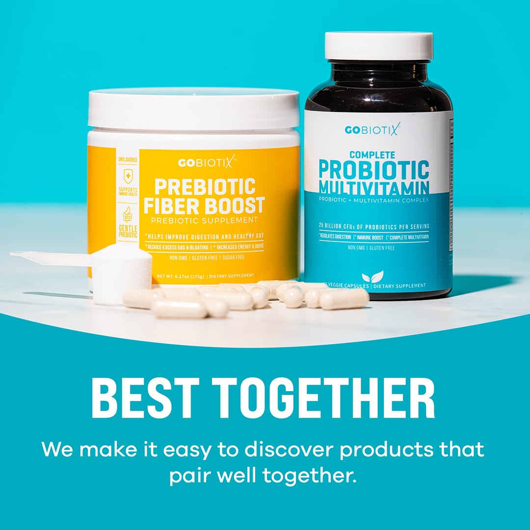 GOBIOTIX Complete Probiotic Multivitamin capsules in a hand