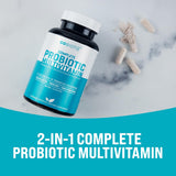 GOBIOTIX Complete Probiotic Multivitamin packaging with ingredients list