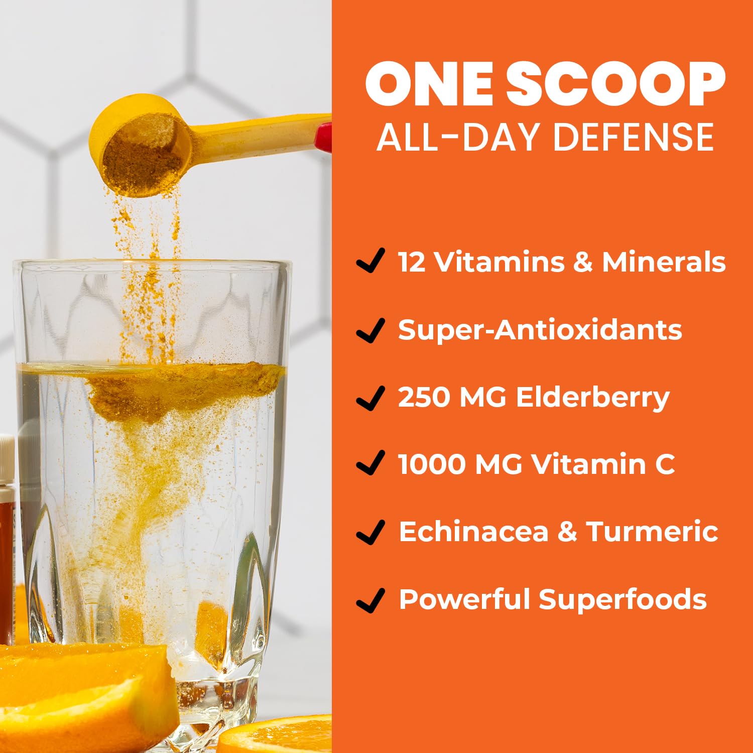 GOBIOTIX daily wellness Fizz Wellness support mixed drink in a glass