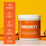 GOBIOTIX daily wellness Fizz Wellness support scoop with powder