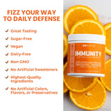 GOBIOTIX daily wellness Fizz Wellness support side view of packaging