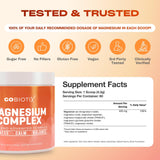 GOBIOTIX Magnesium Complex 6-in-1 Powder Peach Tea packaging details
