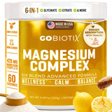 GOBIOTIX Magnesium Complex Powder front view with packaging