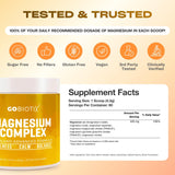 GOBIOTIX Magnesium Complex Powder in Honey Citrus flavour