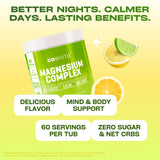 GOBIOTIX Magnesium Complex Powder in Lemon Lime flavour