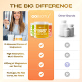 GOBIOTIX Magnesium Complex Powder in Lemon Lime flavour