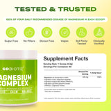 GOBIOTIX Magnesium Complex Powder serving suggestion