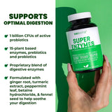 GOBIOTIX Multi-Enzymes Supplement bottle back view
