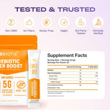 GOBIOTIX Organic Plant-Based Fibre Powder with measuring scoop