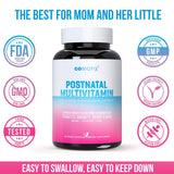 GOBIOTIX Postnatal Multivitamin on a kitchen counter
