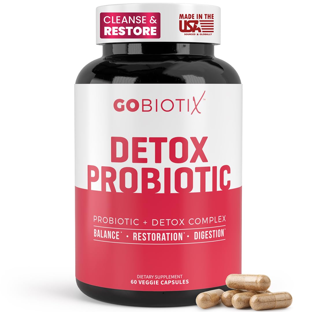 GOBIOTIX Probiotic Capsules front view with packaging