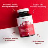 GOBIOTIX Probiotic Capsules side view showing capsule details