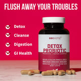 GOBIOTIX Probiotic Capsules with natural ingredients displayed