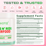 GOBIOTIX Spirulina Superfood Powder nutritional information